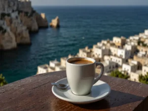 Polignano a Mare e il caffè speciale: tre ingredienti per una leggenda liquida.