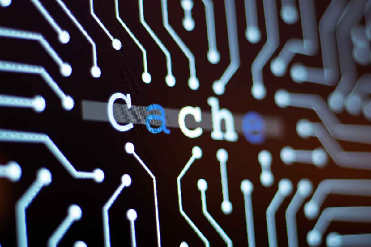 scritta cache stilizzata