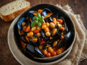 Cozze e fagioli: la variante di terra e mare che divide i puristi della tiella.