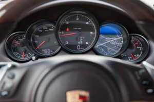 interni di una porsche