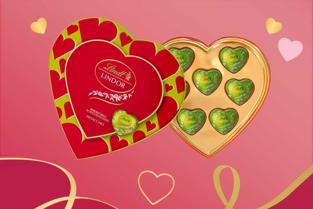 Lindt cuore Pistacchio