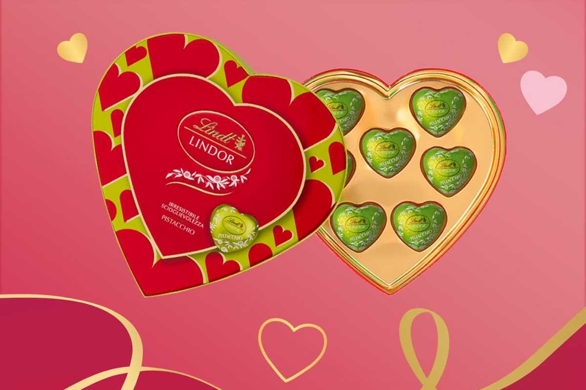 Lindt cuore Pistacchio