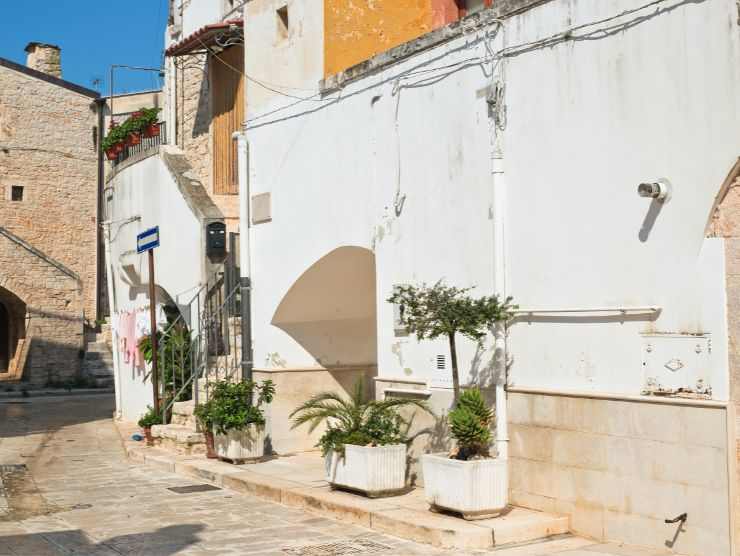 foto del borgo di Sammichele di Bari