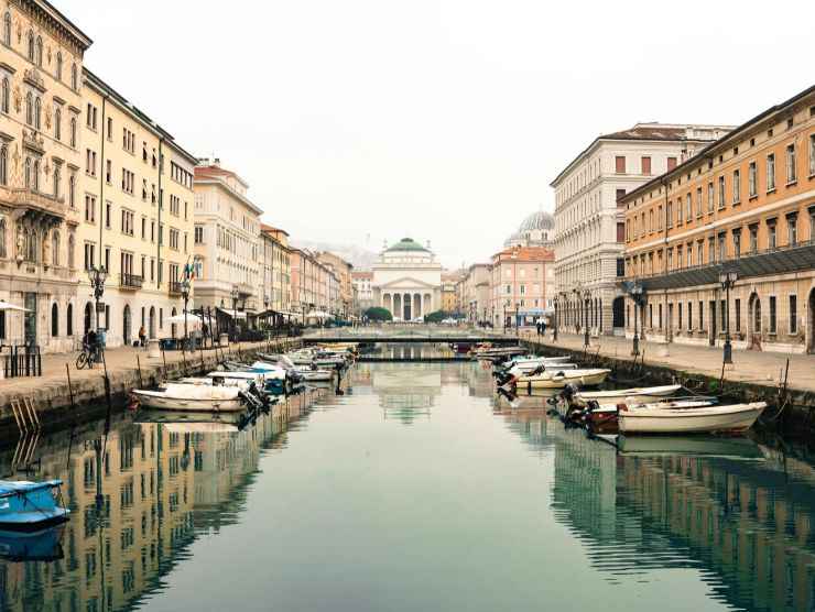 veduta di trieste