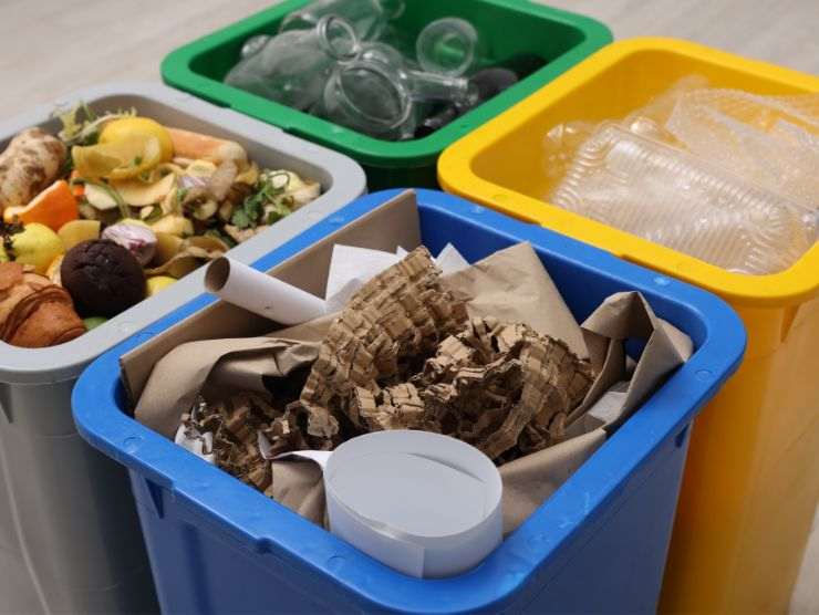 contenitori della differenziata