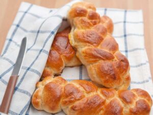 trecce brioches
