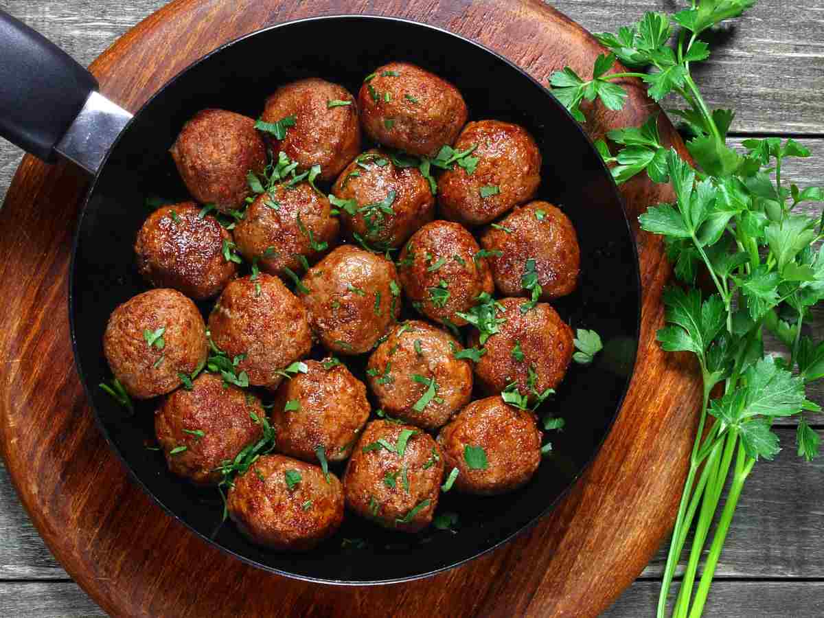 polpette di carne fritte
